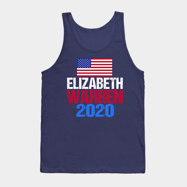 Elizabeth Warren For President 2020 Tank Top by epiclovedesigns